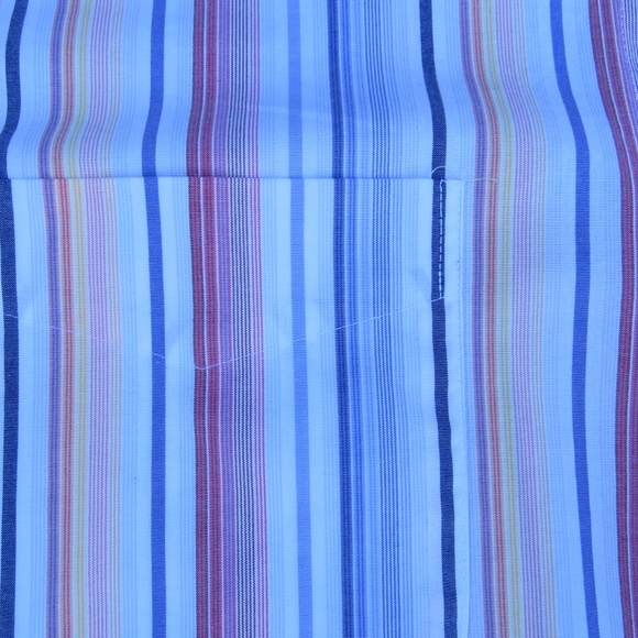 L.L.Bean Striped Long Sleeve Dress Shirt L - Picture 4 of 6